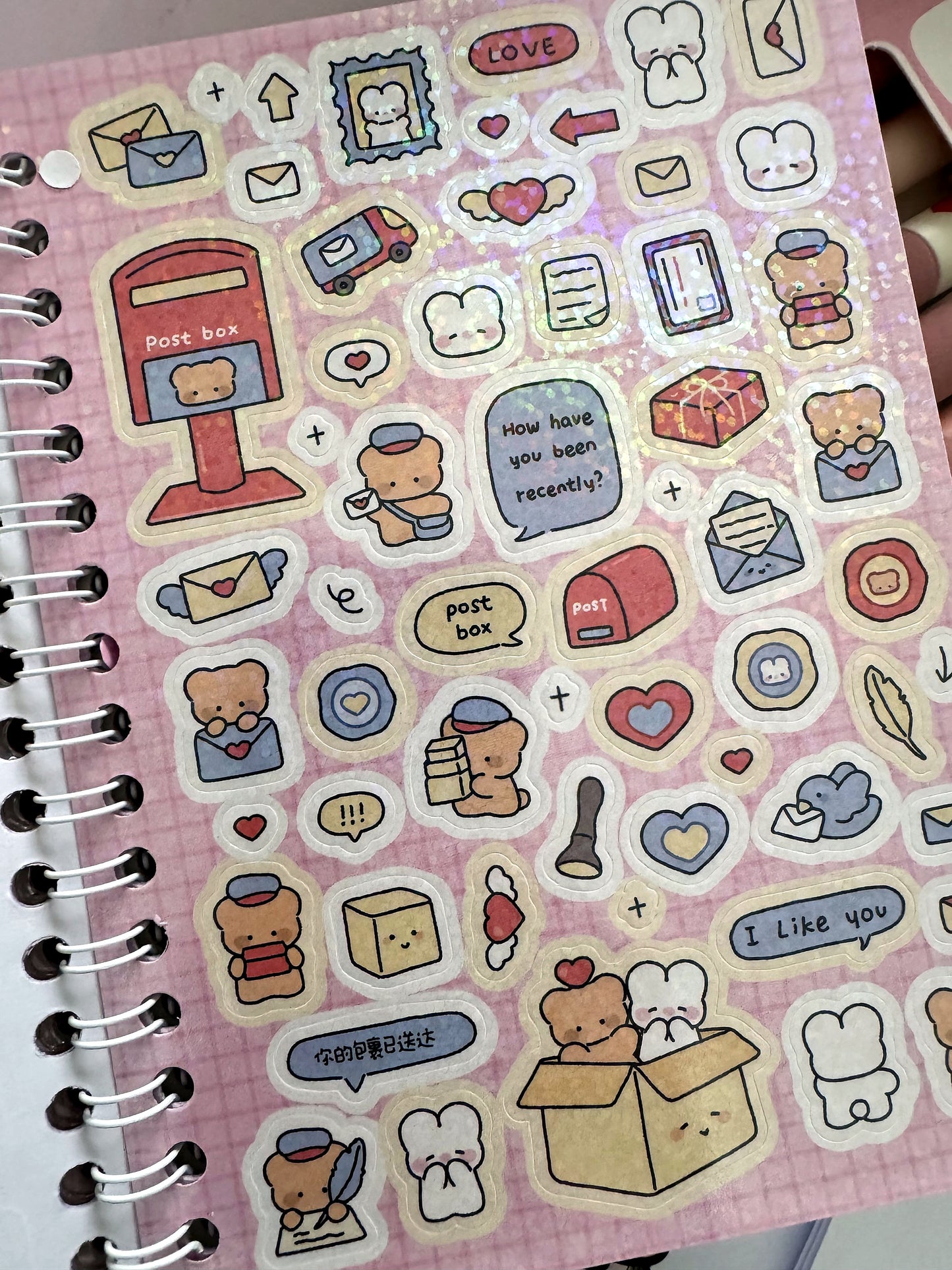 Album de Stickers Diseño Kawaii