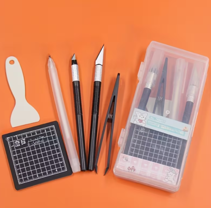 Set de Herramientas Manuales de Corte y Pelado x6 - Kit Multiuso