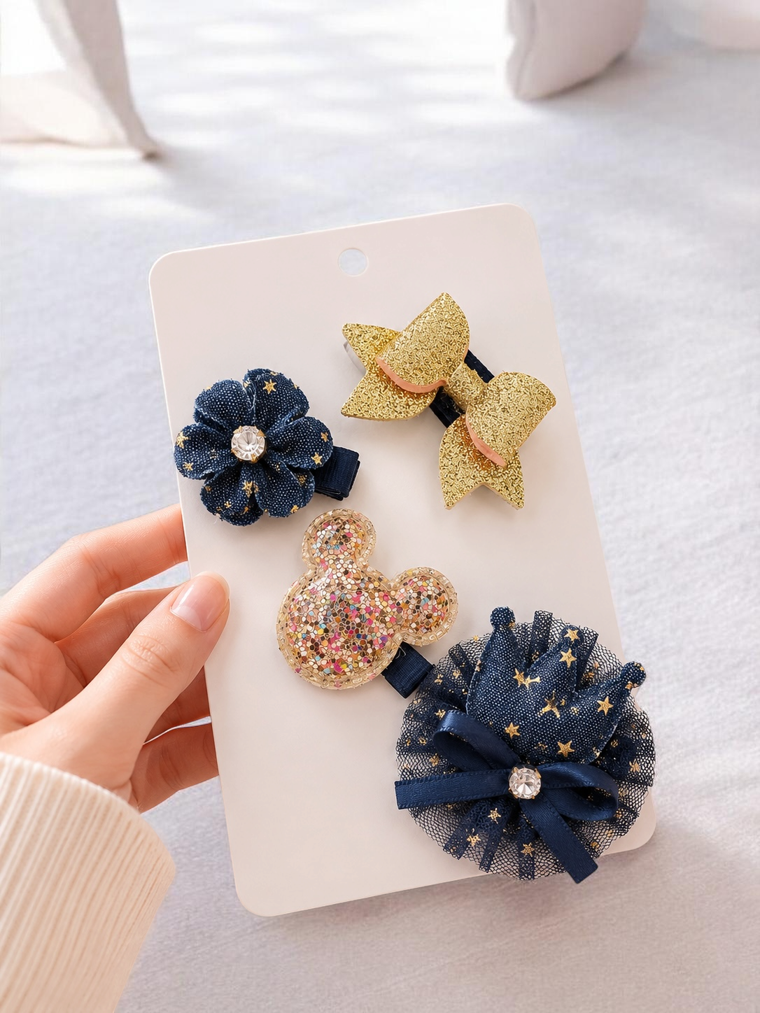 Moños y Broches Kawaii para Niñas