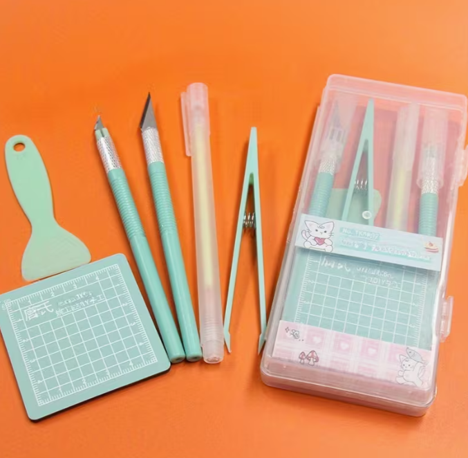 Set de Herramientas Manuales de Corte y Pelado x6 - Kit Multiuso