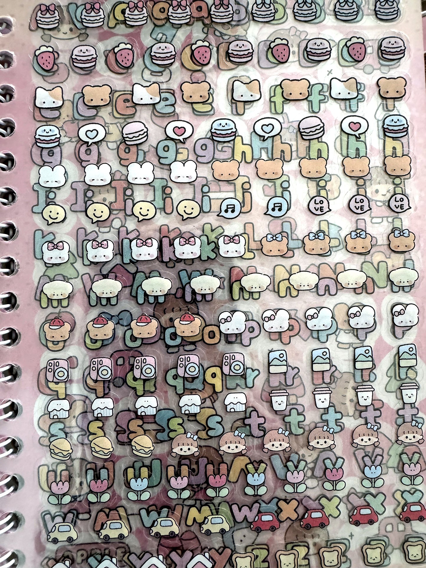 Album de Stickers Diseño Kawaii