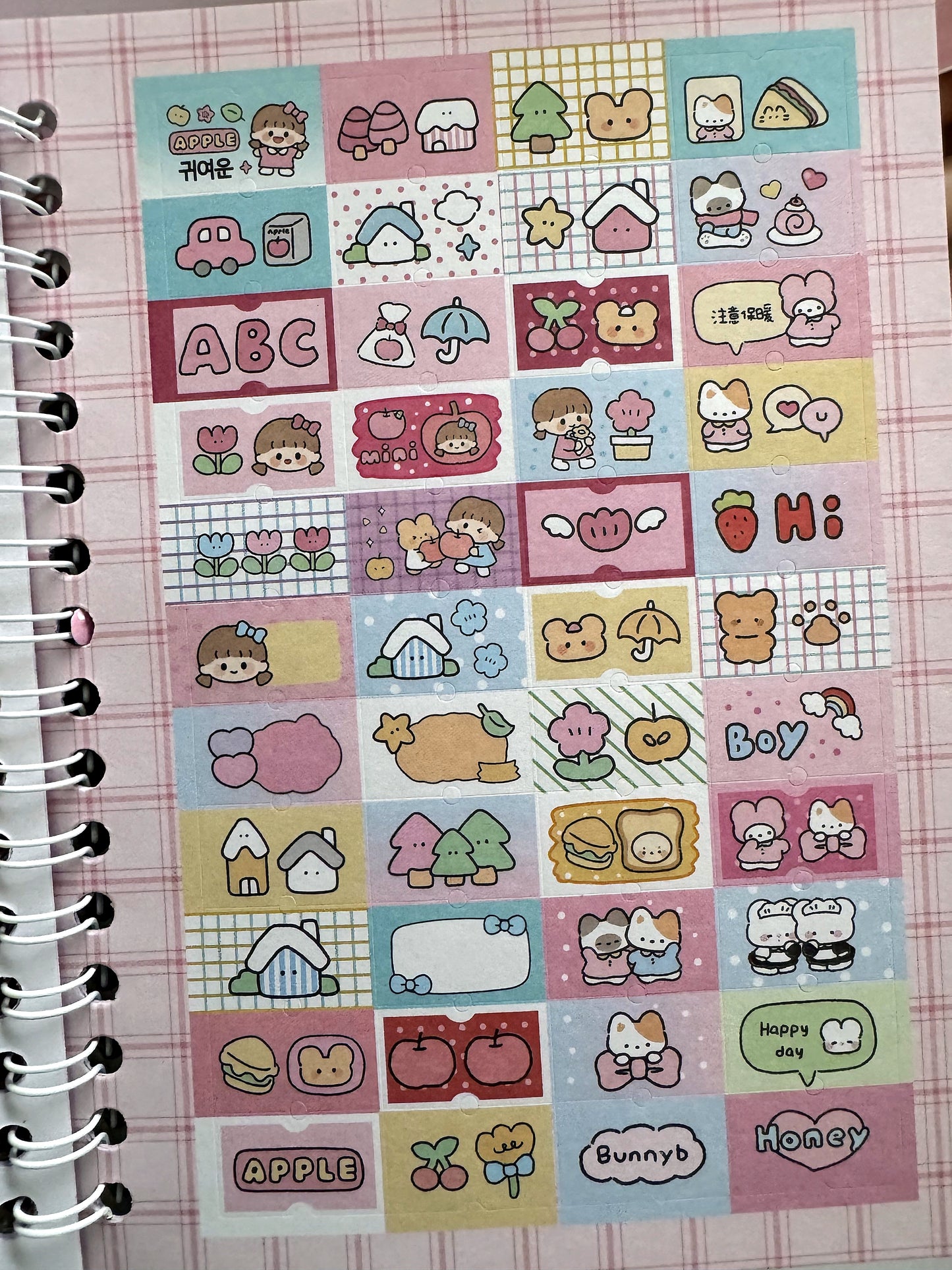Album de Stickers Diseño Kawaii