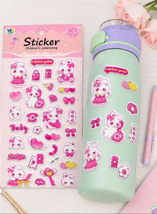 Pack de Stickers Pink Mood