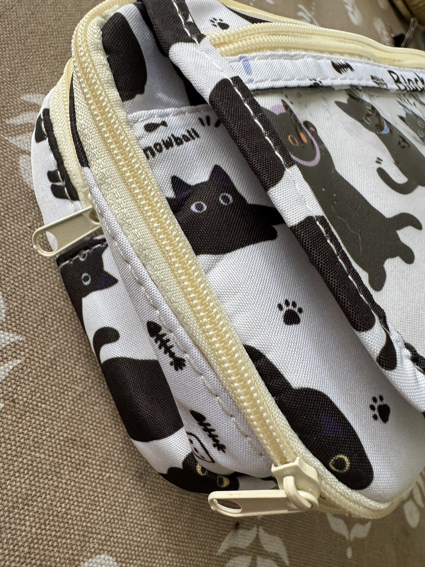 Set Estuche Cartuchera de Gatos Kawaii 13 Piezas